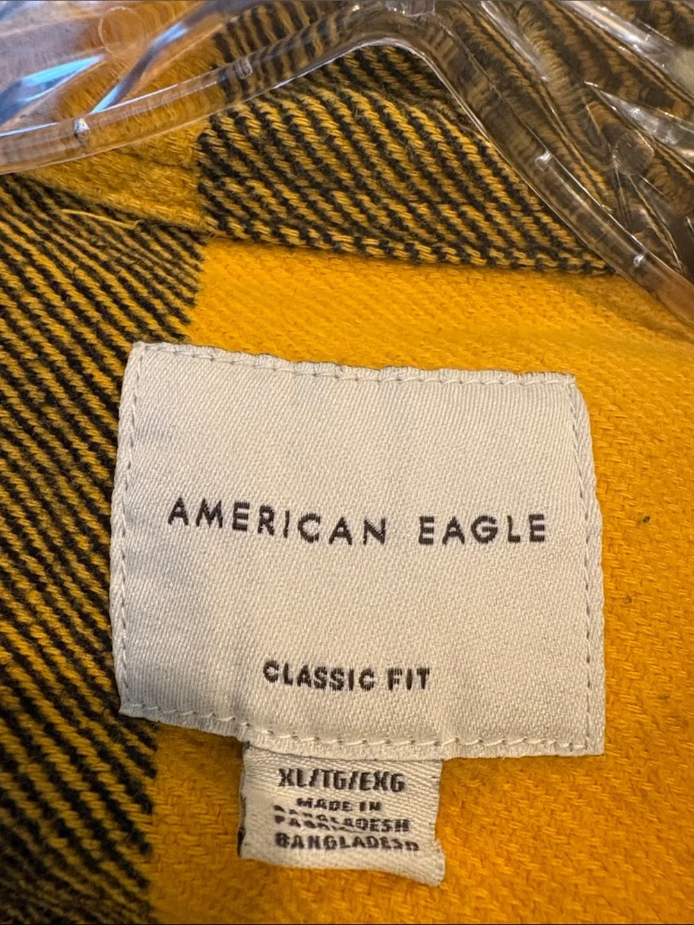 American Eagle Outfitters large plaid